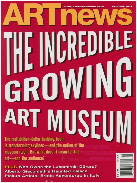 ArtNews (Volume 100, Number 9, October 2001)