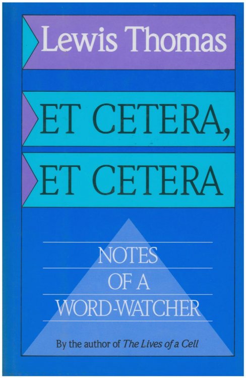Et Cetera, Et Cetera: Notes of a Word-Watcher