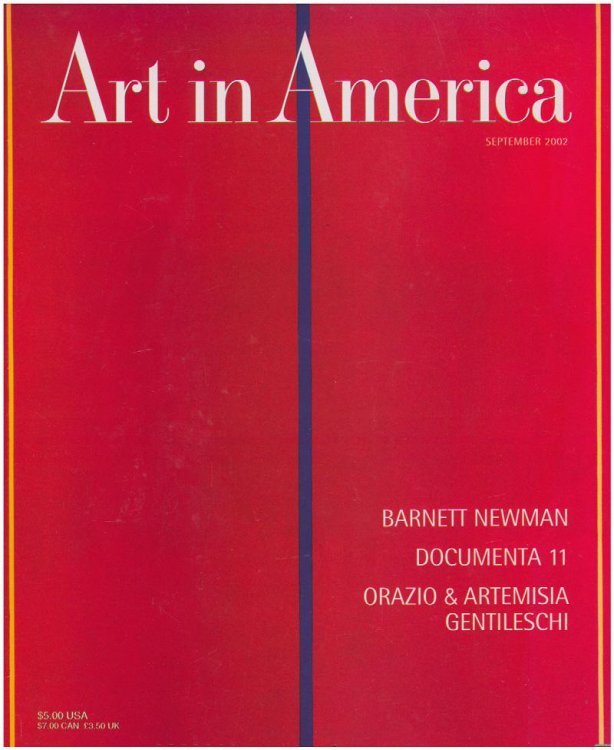 Art in America (Vol. 90, No. 9, September 2002)