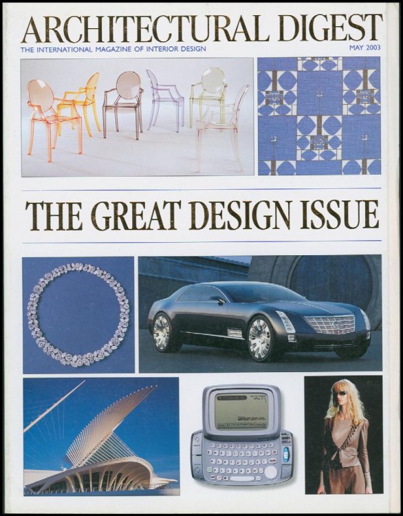 Architectural Digest: The Great Design Issue (May 2003)