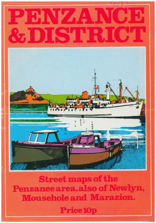 Image for Penzance & District: Street Maps Penzance & District: Street Maps