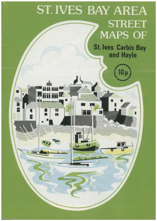 Image for St. Ives Bay Area Street Maps of St. Ives, Carbis Bay and Hayle St. Ives Bay Area Street Maps of St. Ives, Carbis Bay and Hayle