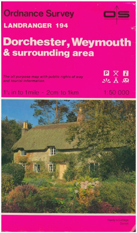 Ordnance Survey: Landranger 194: Dorchester, Weymouth and Surrounding Area