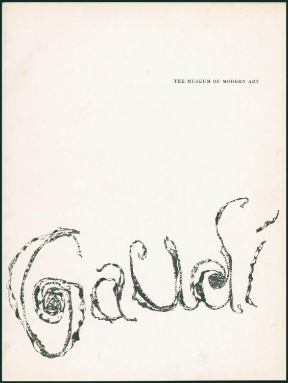 Gaudi (Museum of Modern Art)