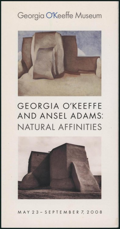 Gallery Handout: Georgia O'Keeffe and Ansel Adams: Natural Affinities