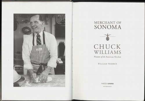 Merchant of Sonoma Chuck Williams: Pioneer of the American Kitchen