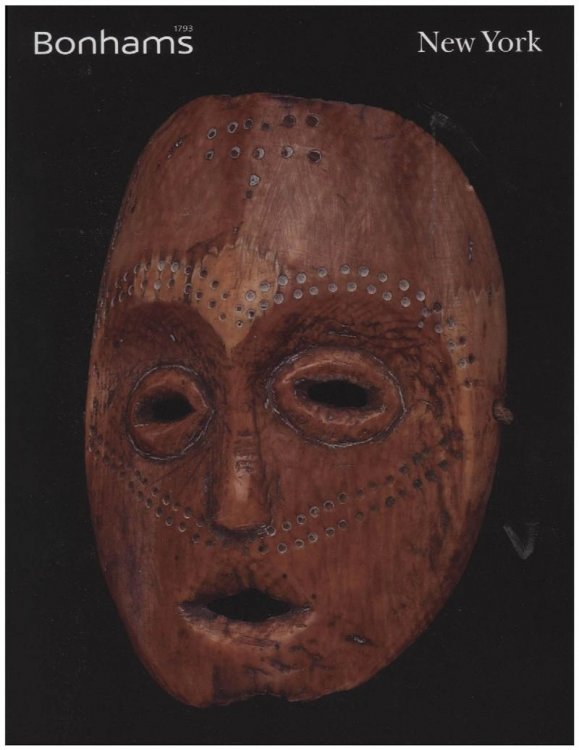 African and Oceanic Art Card with a Lega Bwame Society Maskette (Bonhams New York)