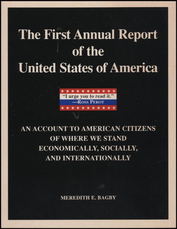 The First Annual Report of the United States of America