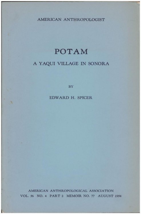 Potam: A Yaqui Village in Sonora