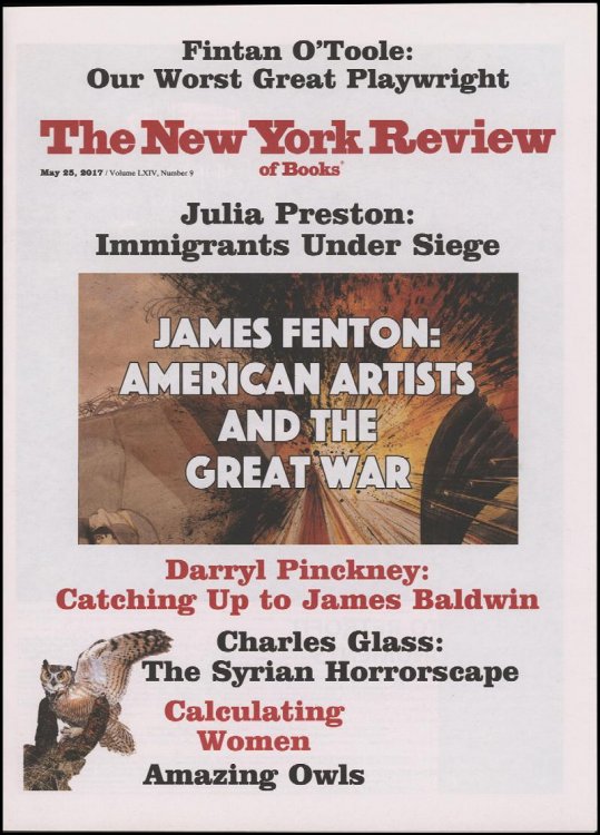 The New York Review of Books (May 25, 2017, Vol LXIV, No 9)