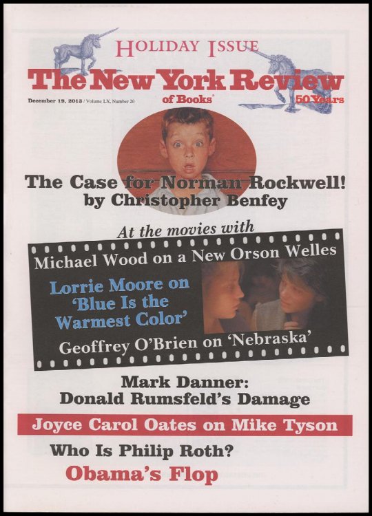 The New York Review of Books (May 19, 2013, Vol LX, No 20)