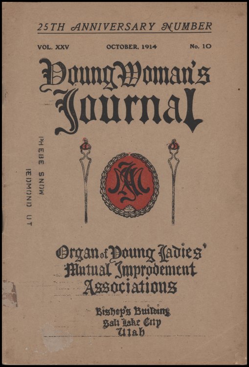 The Young Woman's Journal (Volume XXV, October 1914, No. 10)