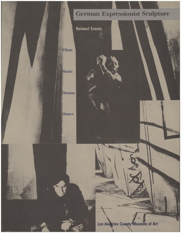 Booklet: German Expressionist Sculpture: Related Events