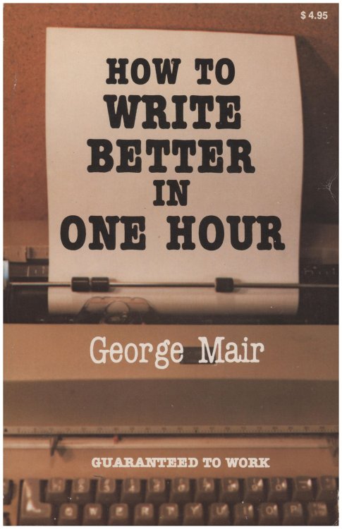 How to Write Better in One Hour