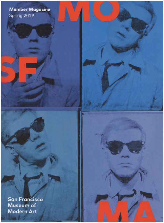 Ephemera: Andy Warhol (Ticket, Member Magazine Article, Flyer)