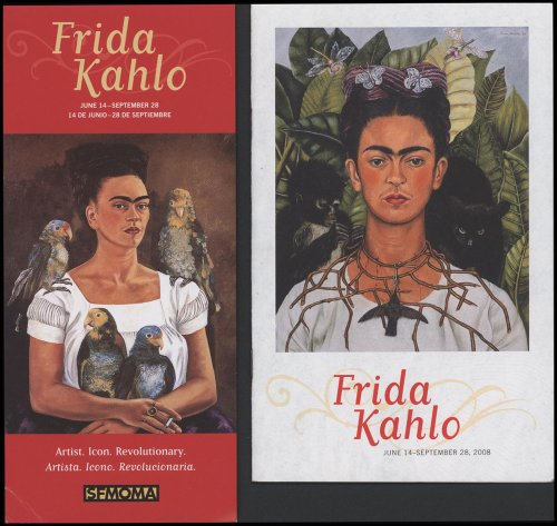 Freda Kahlo Ephemera: Booklet and Promotional Piece (San Francisco Museum of Modern Art 2008 Exhibition)