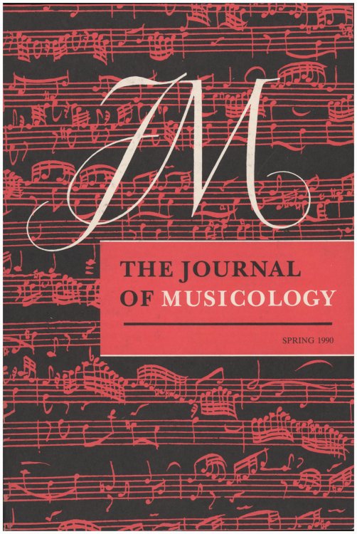 The Journal of Musicology (Vol. VIII, No. 2, Spring 1990)