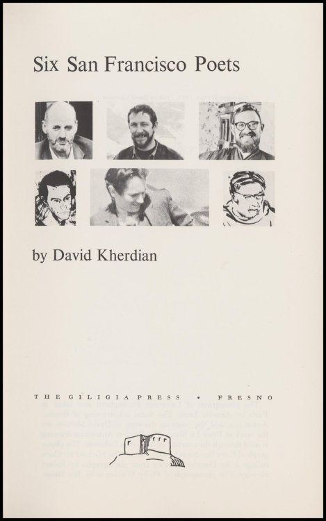 Six San Francisco Poets (Snyder, Whalen, McClure, Meltzer, Ferlinghetti, Antoninus)