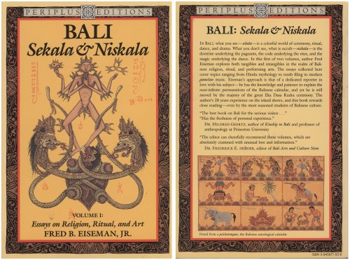 Bali: Sekala and Niskala (2 volumes)