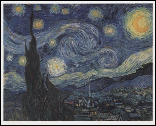 Exhibition Card: Vincent Van Gogh's Starry Night