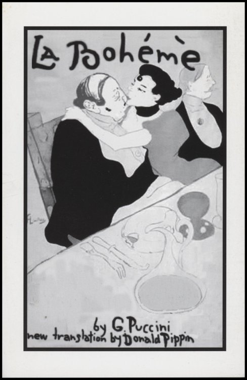 Card: La Bohme (Cinnabar Opera)