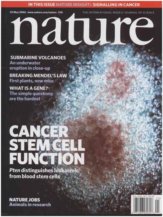 Nature: The International Weekly Journal of Science (15 May 2006, Vol 441.)