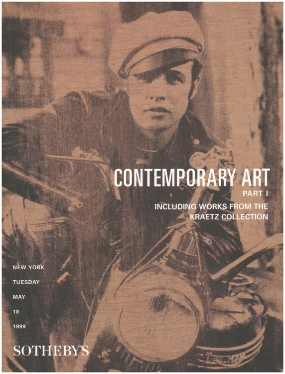 Sotheby's: Contemporary Art; Part I, including works from the Kraetz Collection (May 18, 1999)au