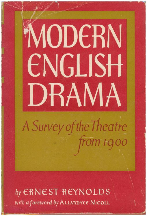 Modern English Drama. A Survey of the Theatre from 1900 (Second edition)