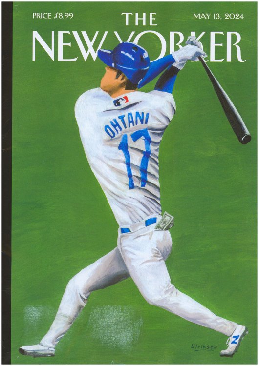 The New Yorker (May 13, 2024): [Ohtani cover]