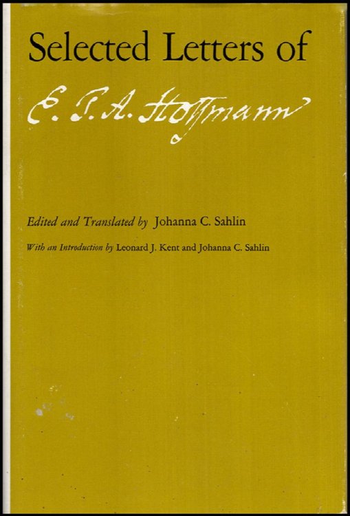 Selected Letters of E. T. A. Hoffmann