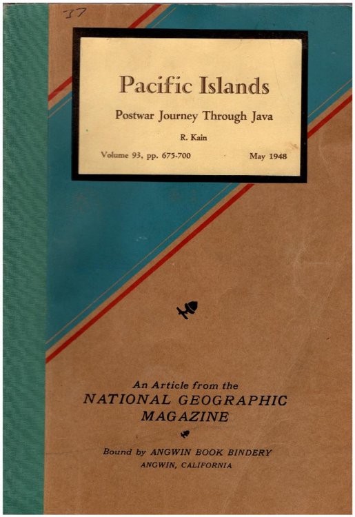 Pacific Islands: Postwar Journey Through Java (National Geographic, Vol 93, May 1948)