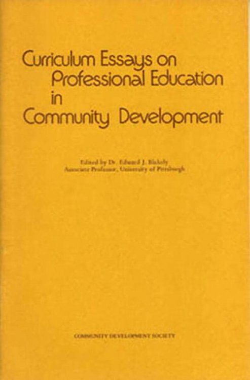 Curriculum Essays on Professional Education in Community Development
