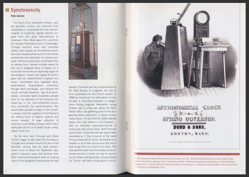 Time, Life and Matter [Gallery Brochure]