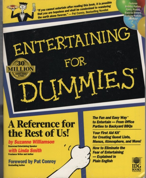 ENTERTAINING FOR DUMMIES