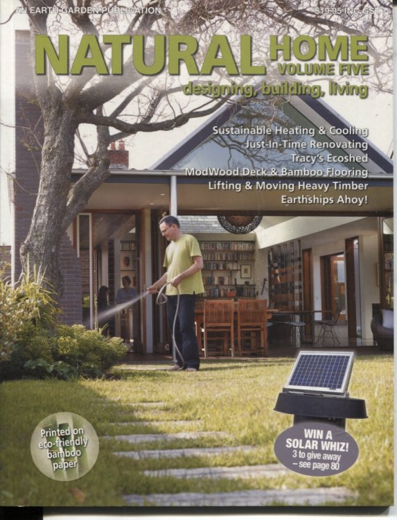 NATURAL HOME : FIVE Designing, Building, Living