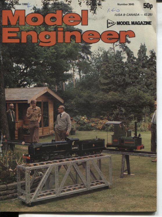 MODEL ENGINEER 21st November 1980 #3645