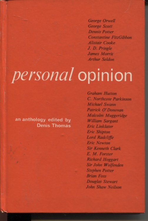 PERSONAL OPINION : AN ANTHOLOGY