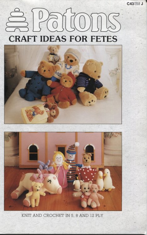 CRAFT IDEAS FOR FETES : KNIT AND CROCHET IN 5, 8 AND 12 PLY