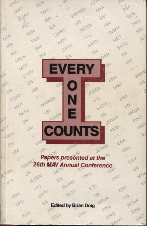 EVERYONE COUNTS Twenty-Sixth Annual Conference December 7th & 8th, 1989