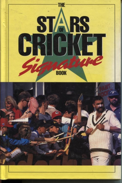 THE STARS OF CRICKET SIGNATURE BOOK