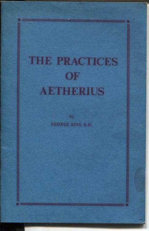 THE PRACTICES OF AETHERIUS