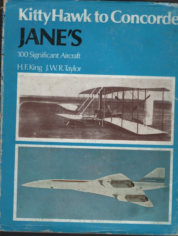 Kitty Hawk to Concorde Jane's 100 significant aircraft;
