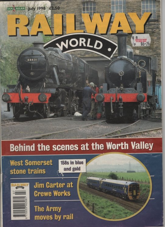 RAILWAY WORLD JULY 1998 No. 698