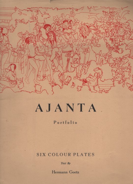 AJANTA PORTFOLIO : SIX COLOUR PLATES