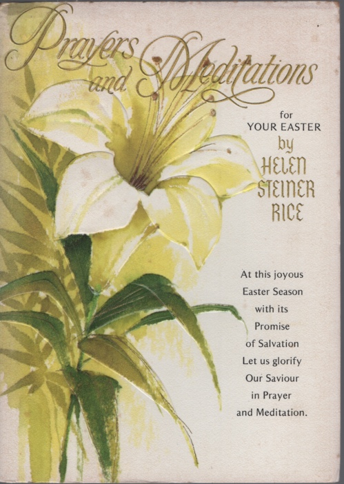 PRAYERS AND MEDITATIONS FOR YOUR EASTER