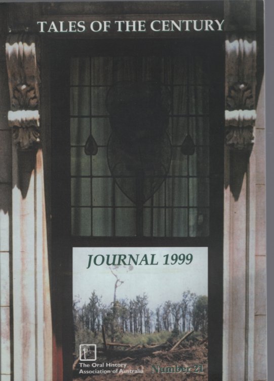 TALES OF THE CENTURY Oral History Association of Australia Journal