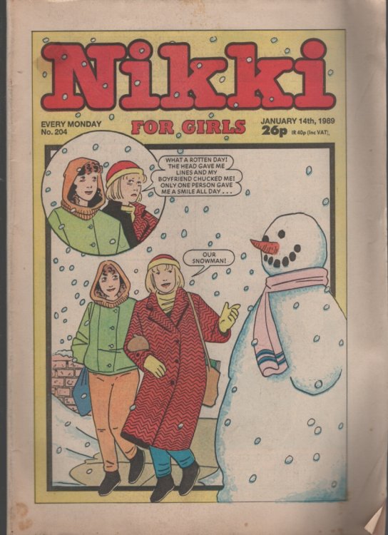 NIKKI FOR GIRLS : JANUARY 14TH, 1989
