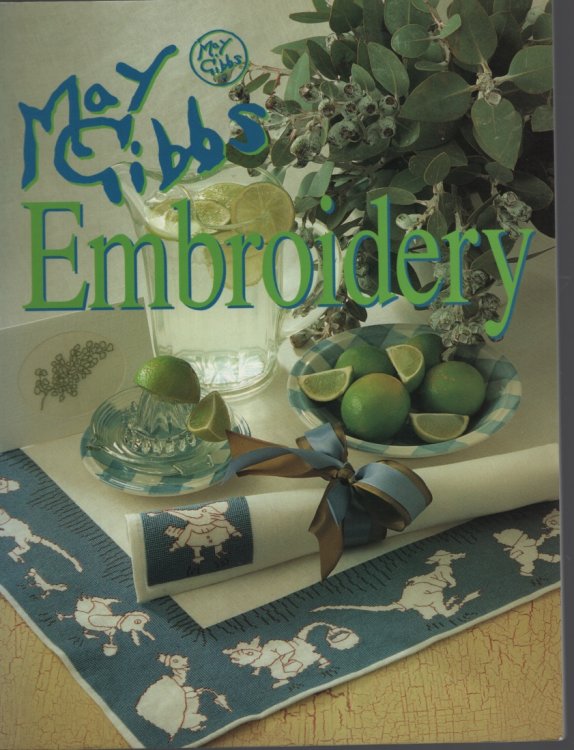 May Gibbs embroidery