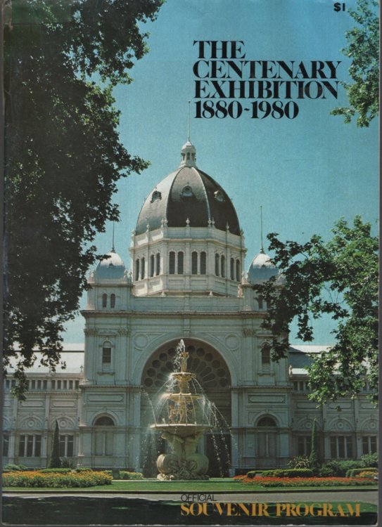 THE CENTENARY EXHIBITION 1880 - 1980 Official Souvenir Program