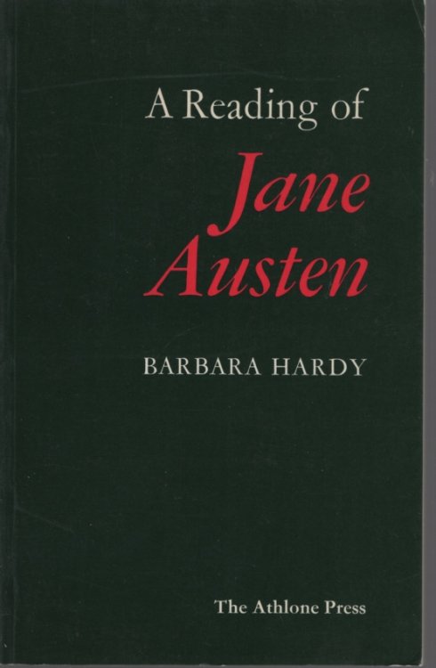 A READING OF JANE AUSTEN